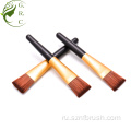 Лучшая дешевая кисть для пудры Black Kabuki Powder Foundation Brush